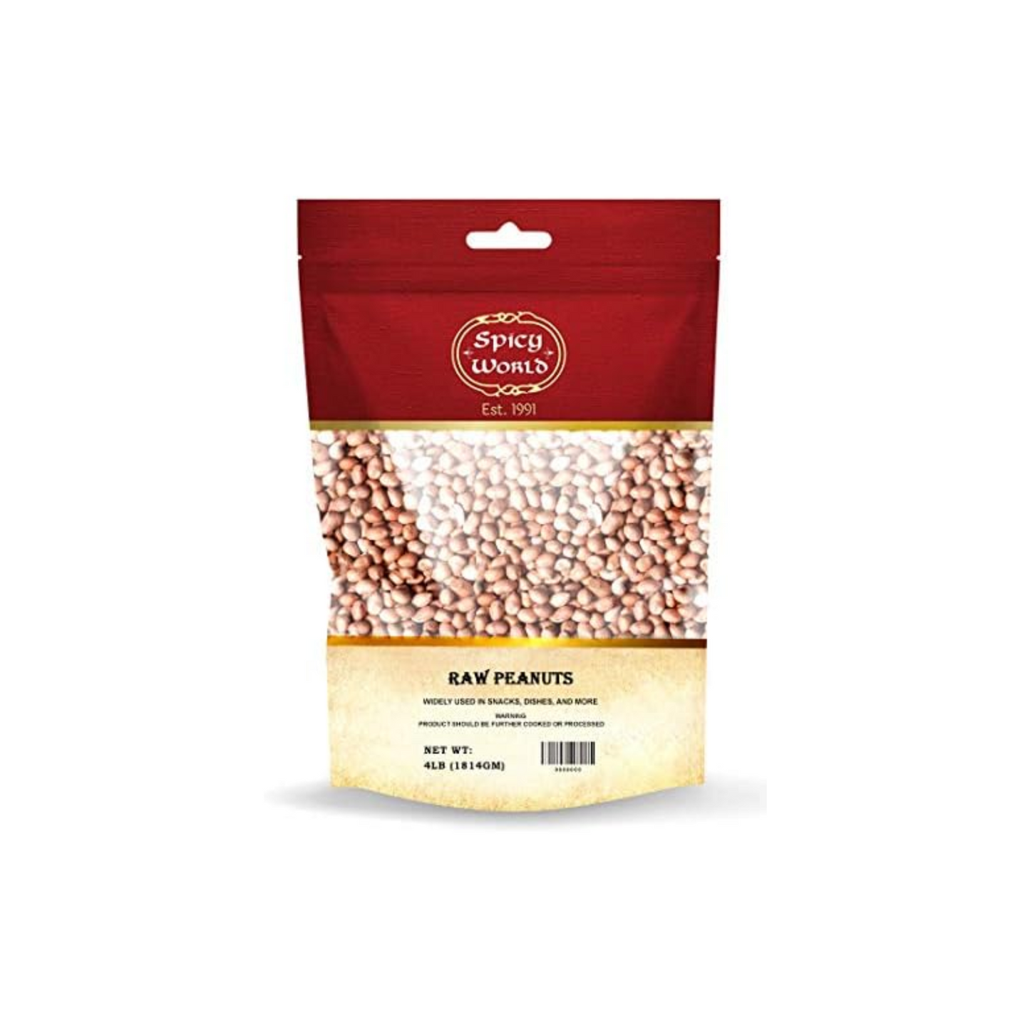 Spicy World Raw Peanuts
