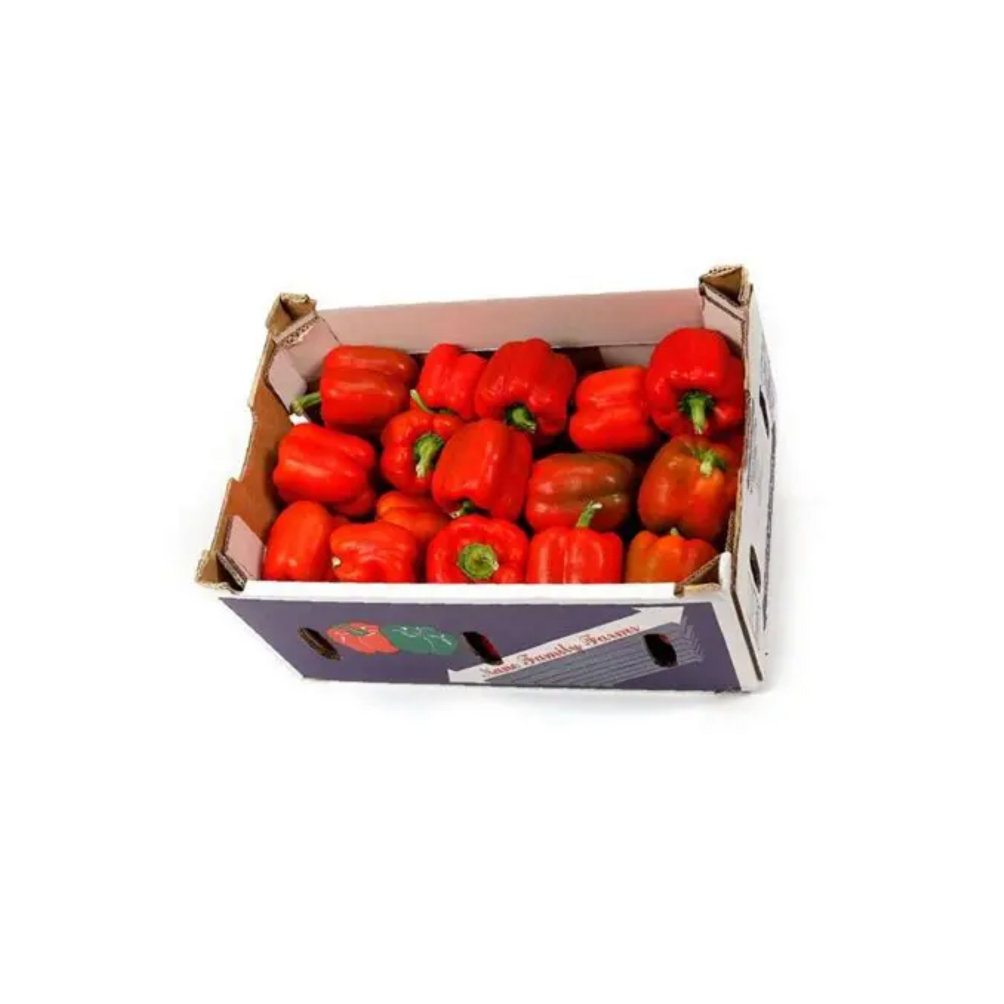 Box of Red Bell Pepper